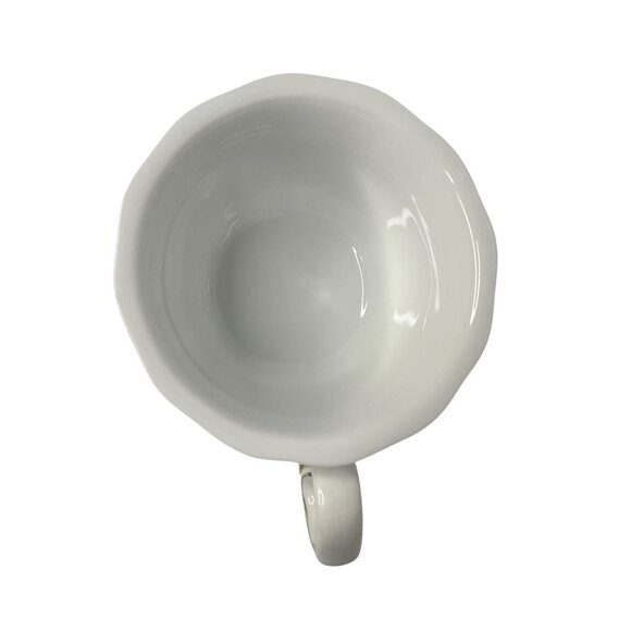 Vintage Floral Porcelain Stacking Teapot and Teacup Set with Gold Accents - Picture 5 of 11